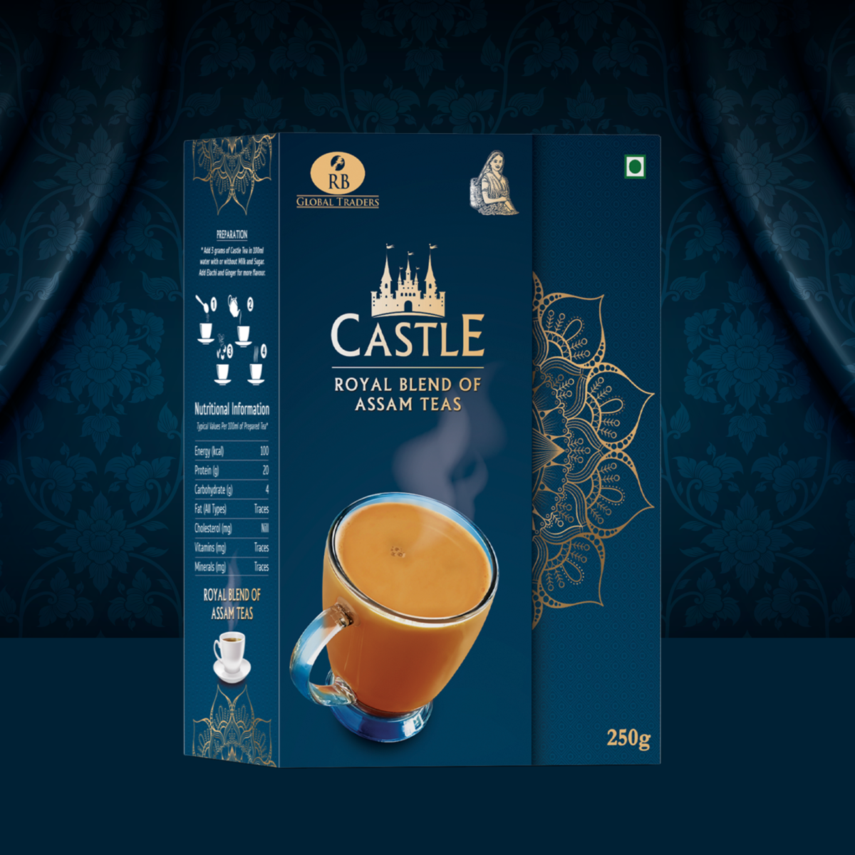 Castle Royal Blend of Assam Chai